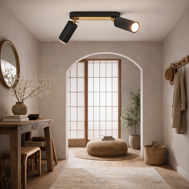Lámpara de Techo Astro Dúo, Negro