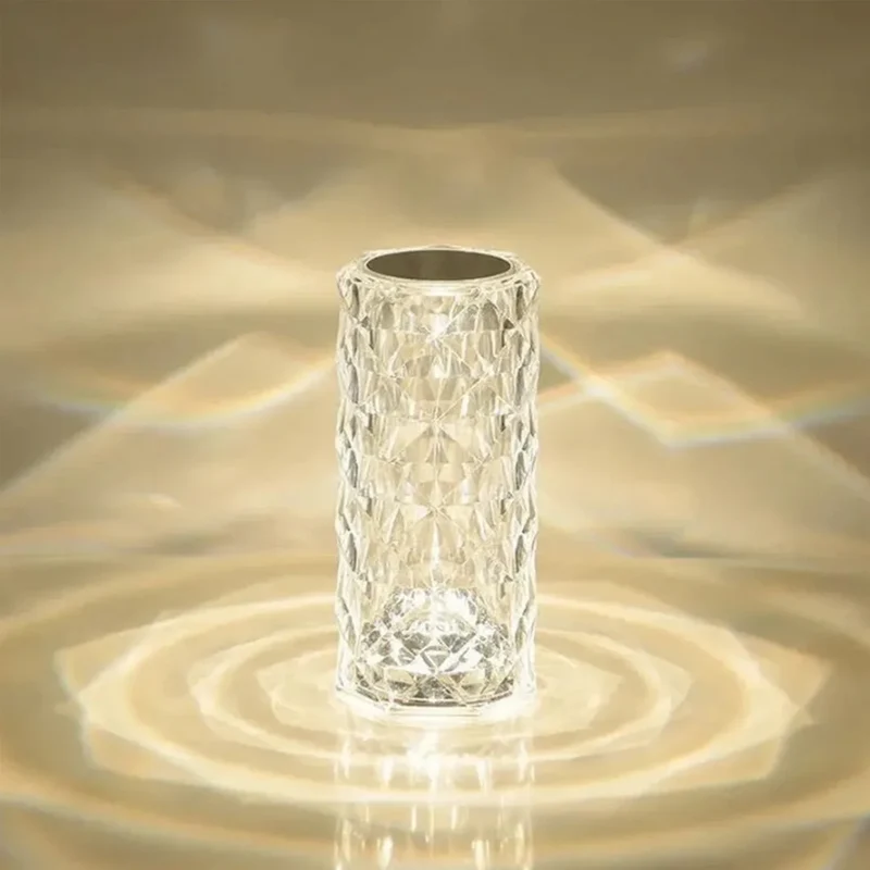 Lámpara LED de Mesa Jax, Trasparente