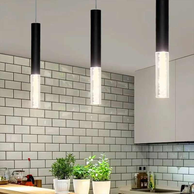 Lámpara Colgante LED Orión, Negro