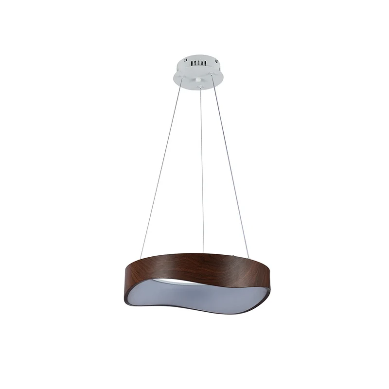 Lámpara Colgante LED Prisma, Café