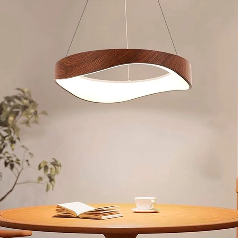 Lámpara Colgante LED Prisma, Café