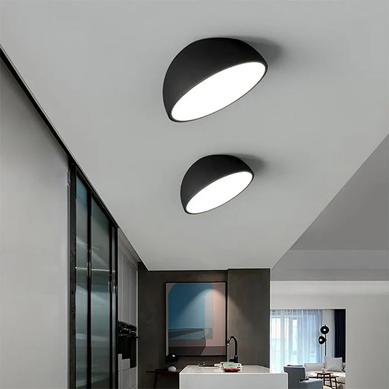 Lámpara de Techo LED Sol, Negro