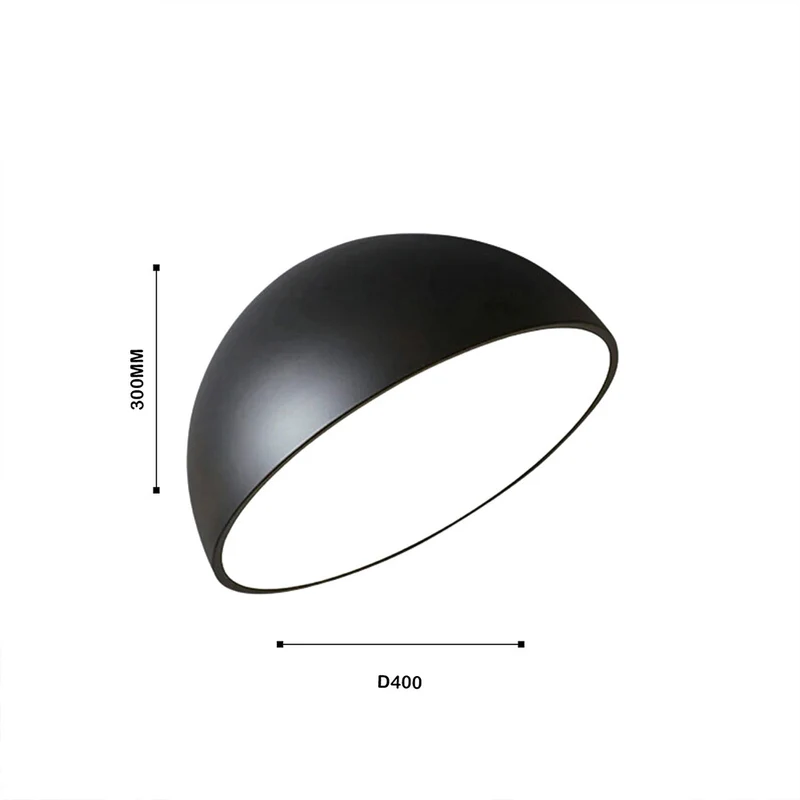 Lámpara de Techo LED Sol, Negro