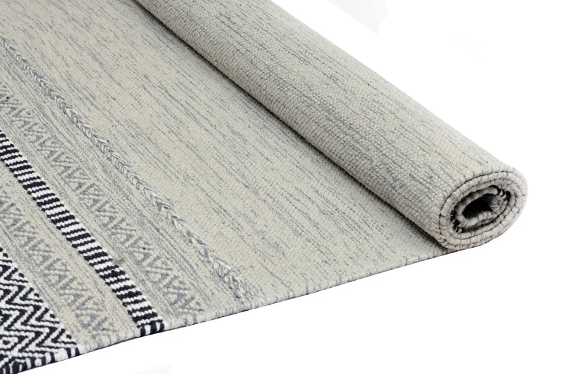 Alfombra Decoghar Ic14540 Kellim con Soporte, Gris