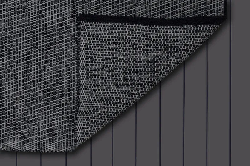 Alfombra Decoghar Ic15652 Champiñon Natural, Negro