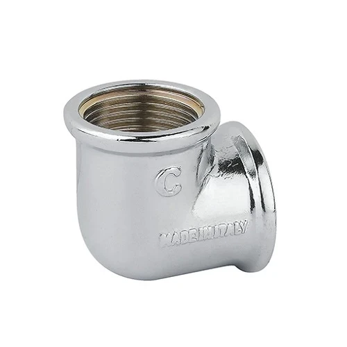 Gomito ff ottone cromo 3/4