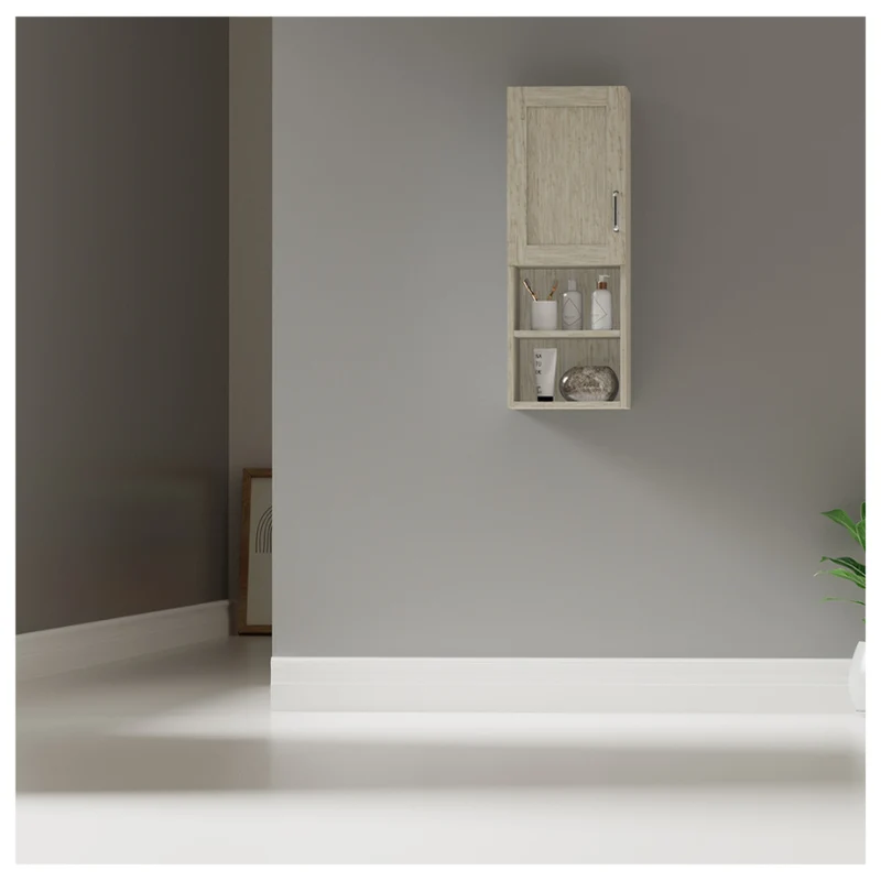 Mueble Auxiliar Lateral de Baño, Pino