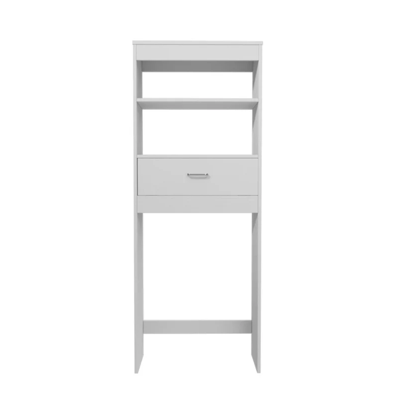 Mueble Organizador de Baño sobre el Inodoro, Blanco