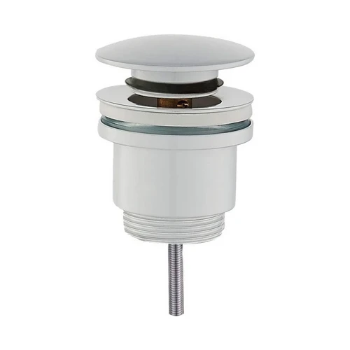 Piletta click clack tonda universale bianco opaco