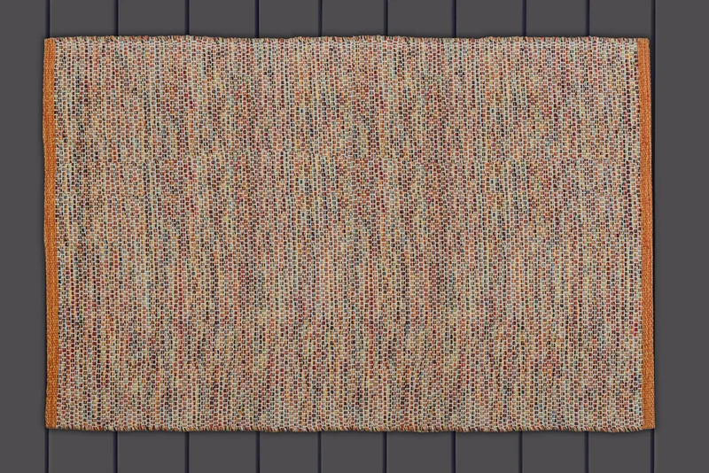 Alfombra Decoghar Ic15672 Champiñon Natural, Naranjado