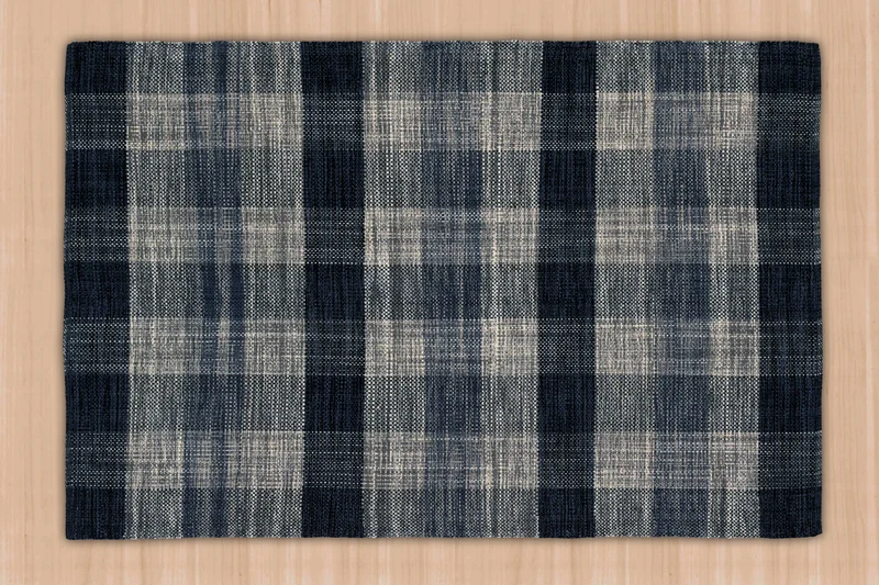 Alfombra Decoghar Ic16151 Algodón Lana, Gris