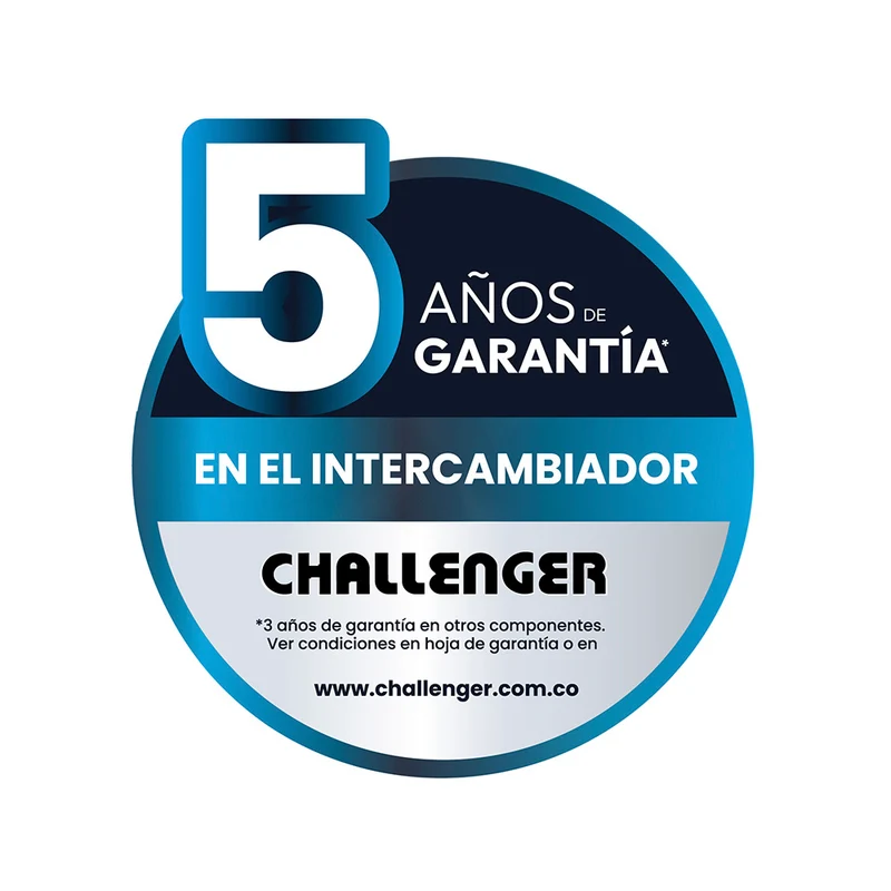 Calentador Gas Natural Challenger, 5,5L-Tn