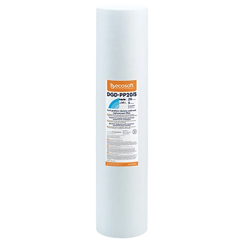 Cartuccia filtrante dual pp 4 5 ecosoft h. 20 micron 20 5