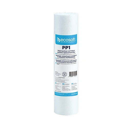 Cartuccia filtrante pp 2 5 ecosoft h. 10 micron 1