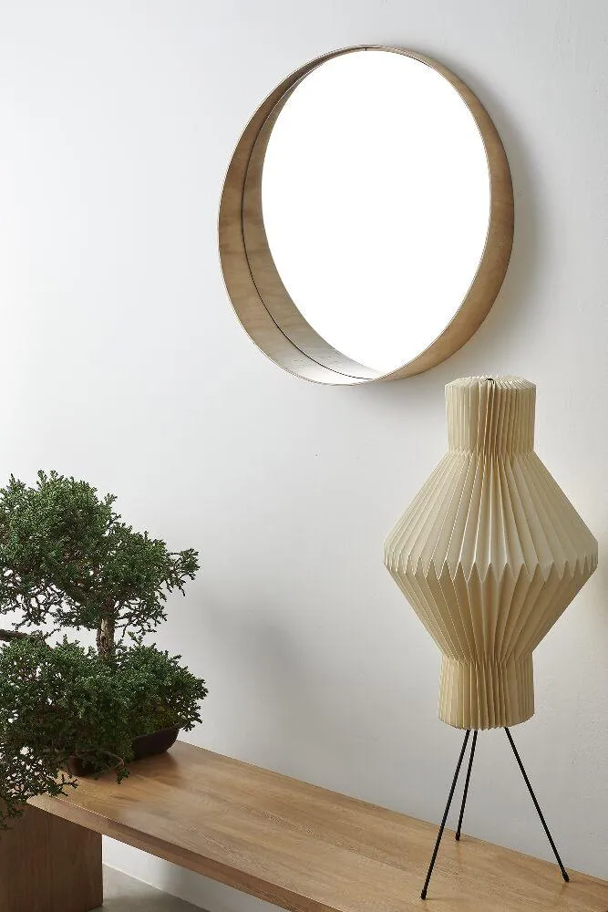 Espejo Budelli - Madera - 60 x 60 cm.