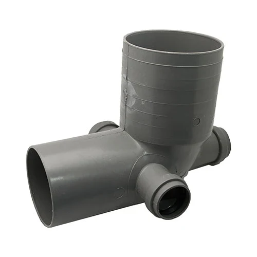 Curva wc d.100 3 attacchi diam. 40 destro/sinistro/poste