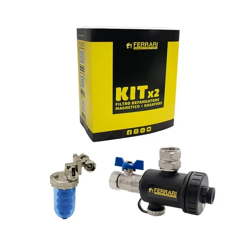 Kit magblack 2 filtro defangatore e dosatore di polifosfati -