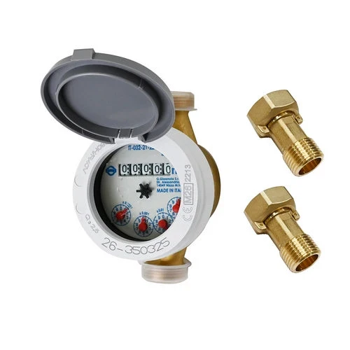 Contatore per acqua a getto unico mod. dbrf t50 1/2 dn 15 110