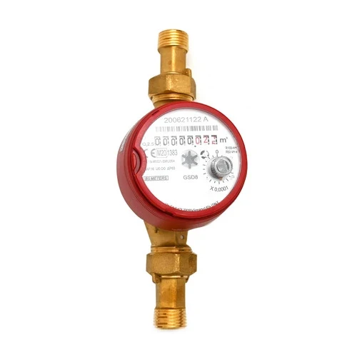 Contatore per acqua calda 90 quadrante asciutto diam. 20 3/4 l. 130