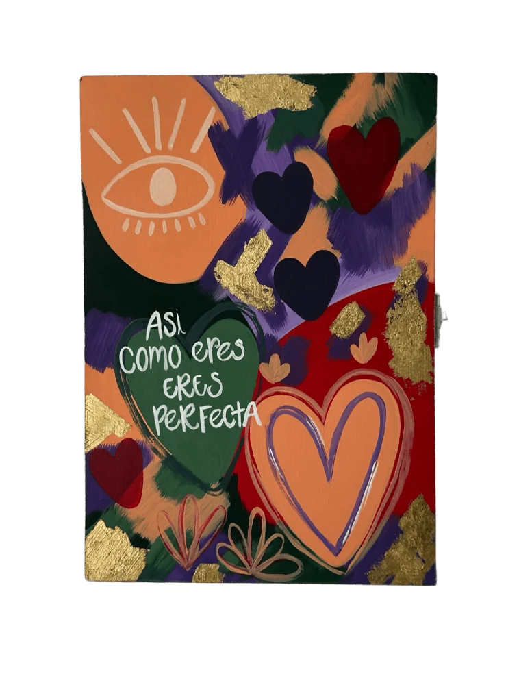 Organizador de Joyas Eres Perfecta, de 30x21x6 cm