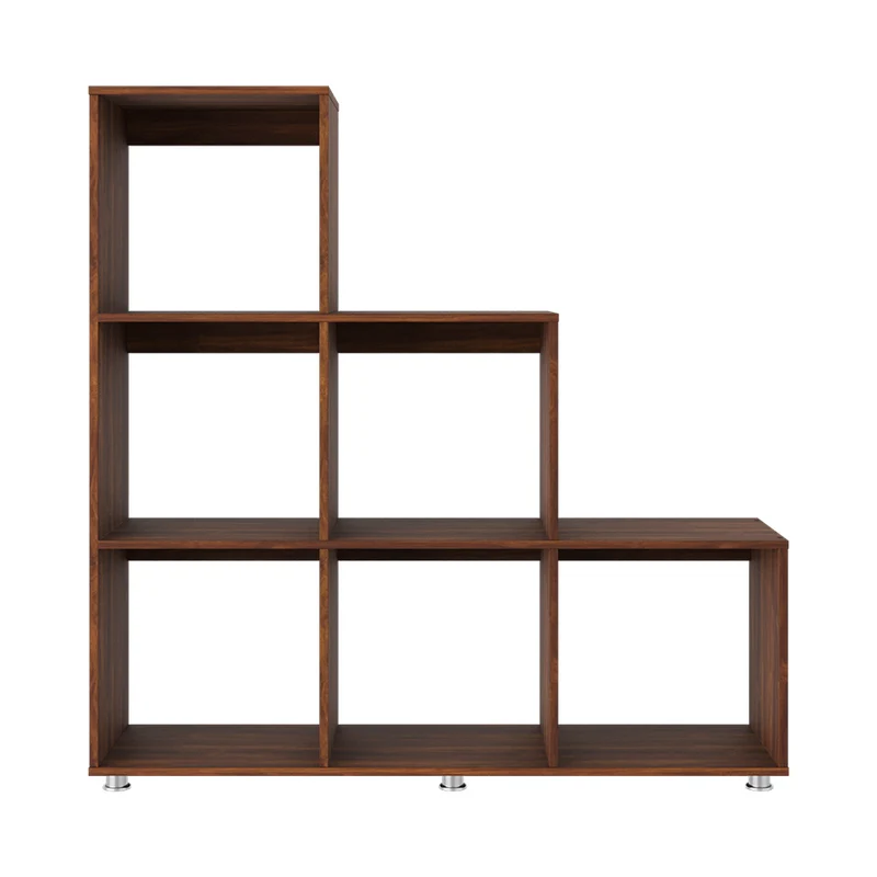 Mueble Biblioteca Escalera, Chocolate
