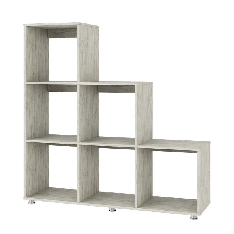Mueble Biblioteca Escalera, Pino