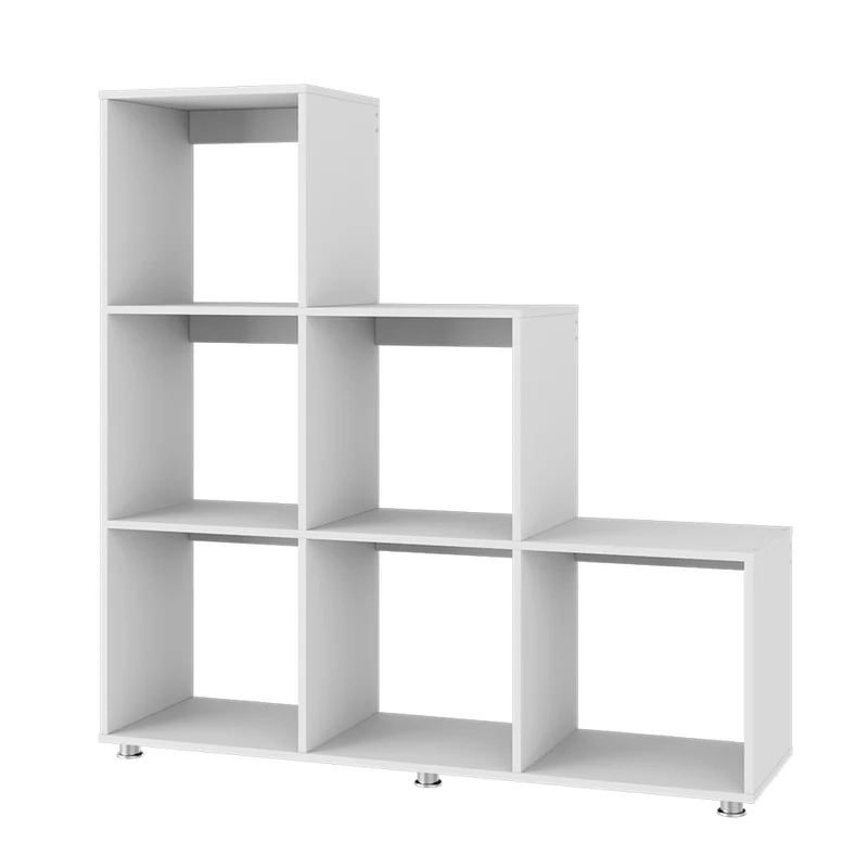 Mueble Biblioteca Escalera, Blanco