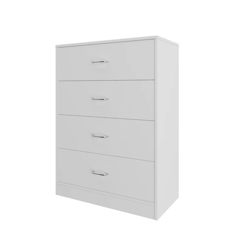 Organizador Madera 4 Cajones, Blanco