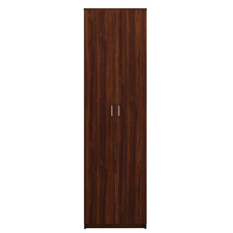 Mueble Organizador Multiusos 2 Puertas Madera, Chocolate