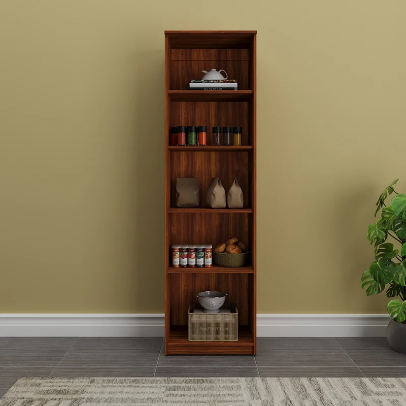 Mueble Organizador Multiusos 2 Puertas Madera, Chocolate