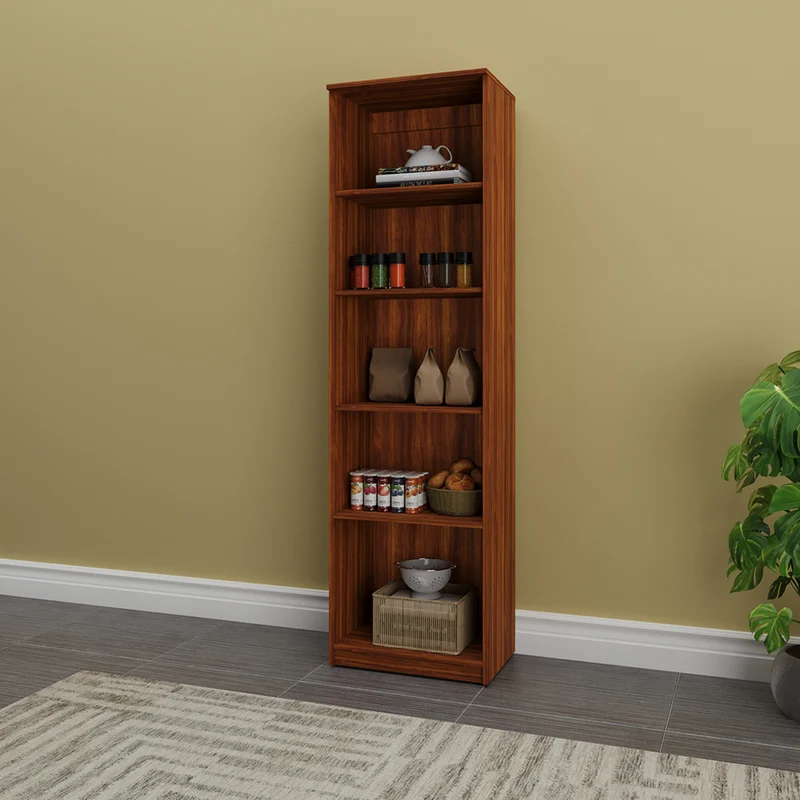 Mueble Organizador Multiusos 2 Puertas Madera, Chocolate