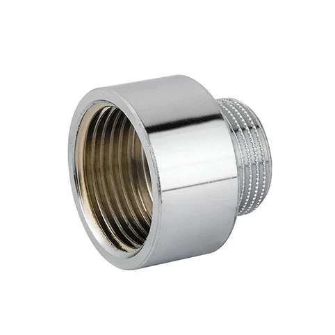 Prolunga ridotta ottone cromo 3/4 x 1/2