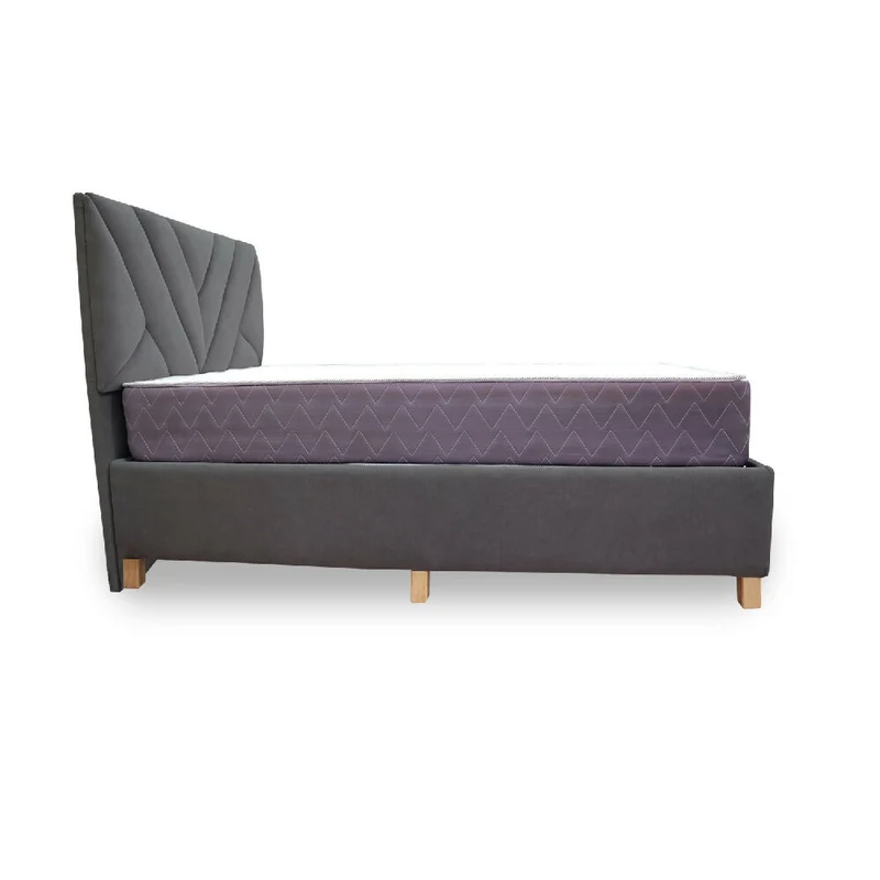 Combo Base Cama y Colchón Muller 100x190 Sencillo Más Espaldar