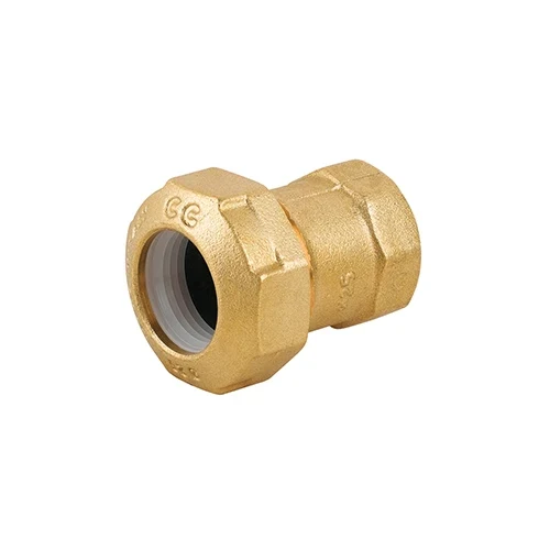 Raccordo femmina in ottone per tubo pe 1 x 32