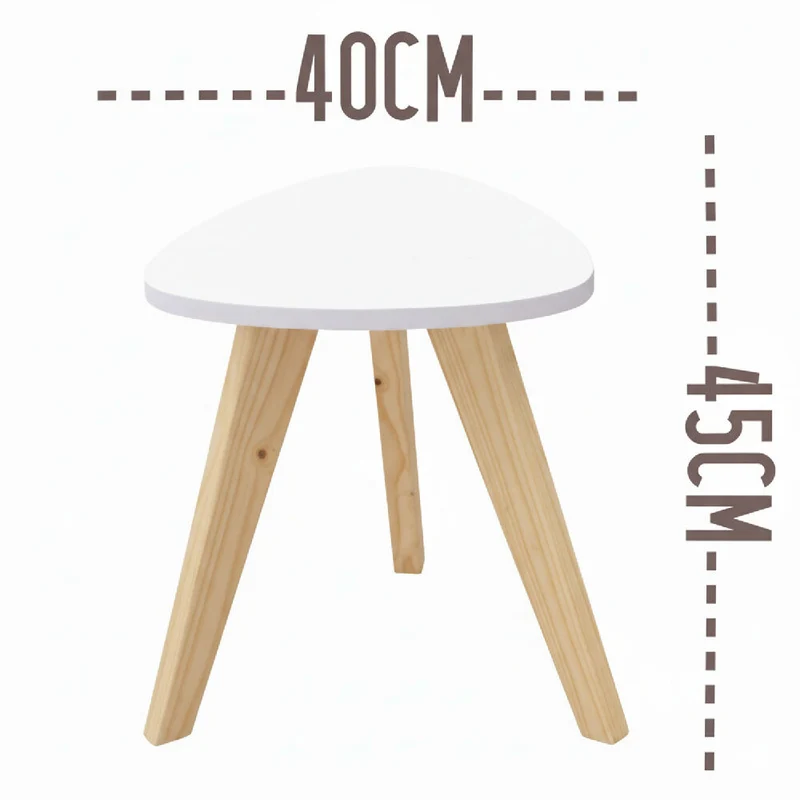 Mesa Nórdica Triangular - Set x 2 - Mediana & Grande