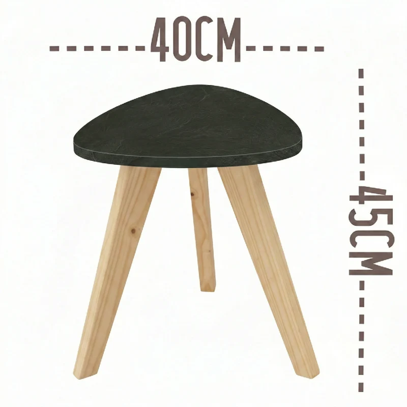 Mesa Auxiliar Nórdica Triangular Etna Mediana
