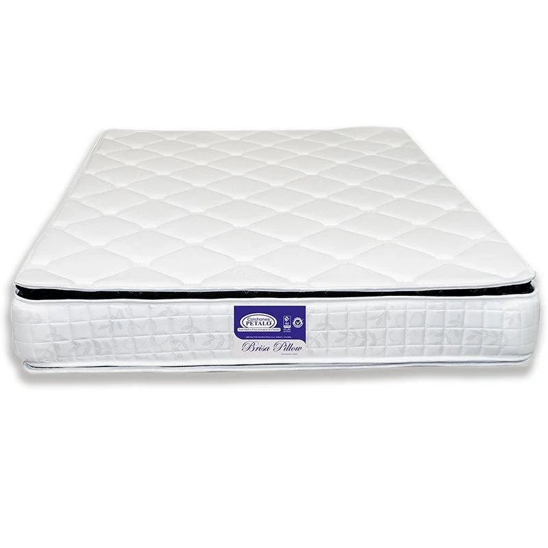 Combo Brisa Pillow de Base Cama y Colchón 160x190 + Almohada y Protector