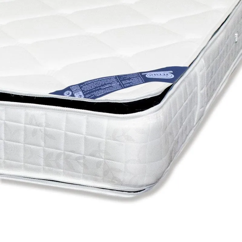 Combo Colchón Brisa Pillow 120 x 190 + Base Cama + Protector + 1 Almohada