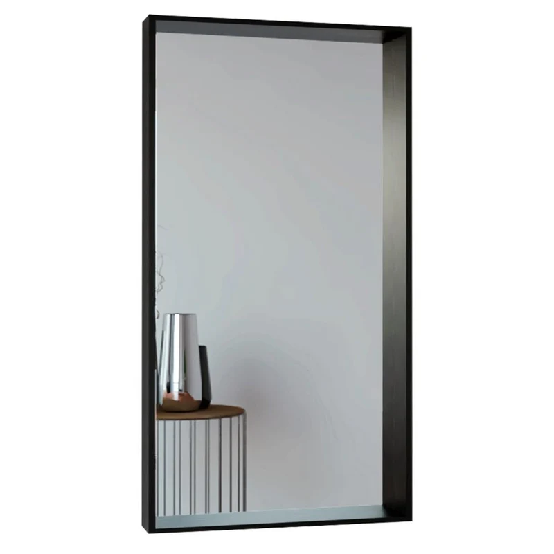 Espejo Rectangular Trento, con Marco en Madera