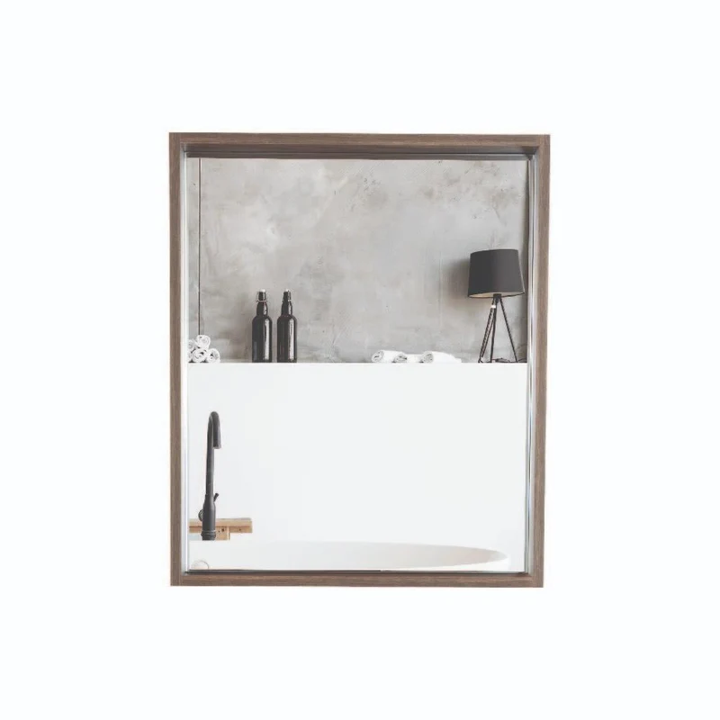 Espejo Rectangular Parma, con Marco en Madera