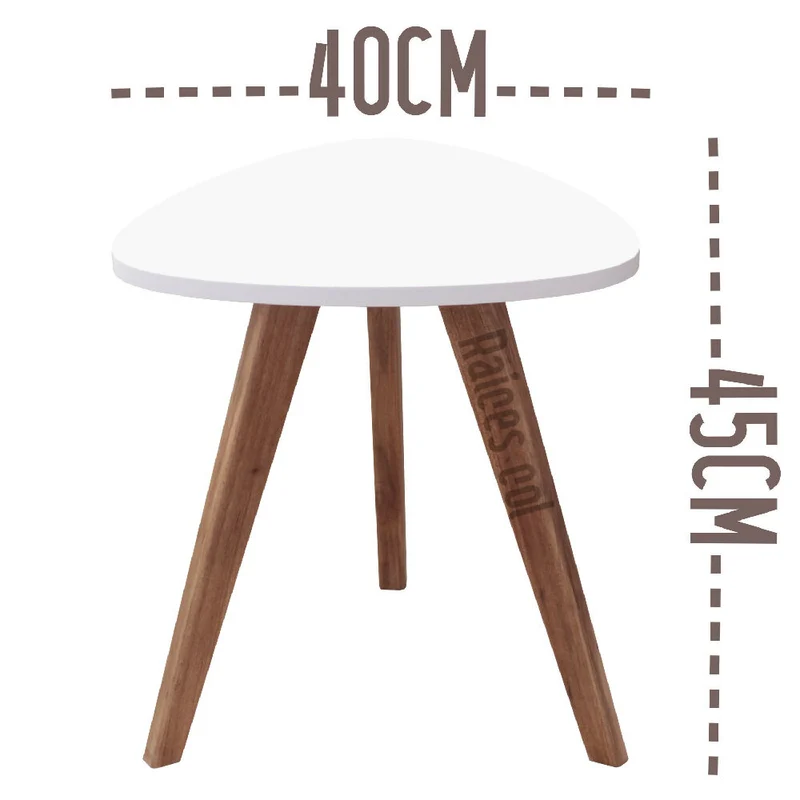 Mesa Auxiliar Nórdica Triangular - Set x 3