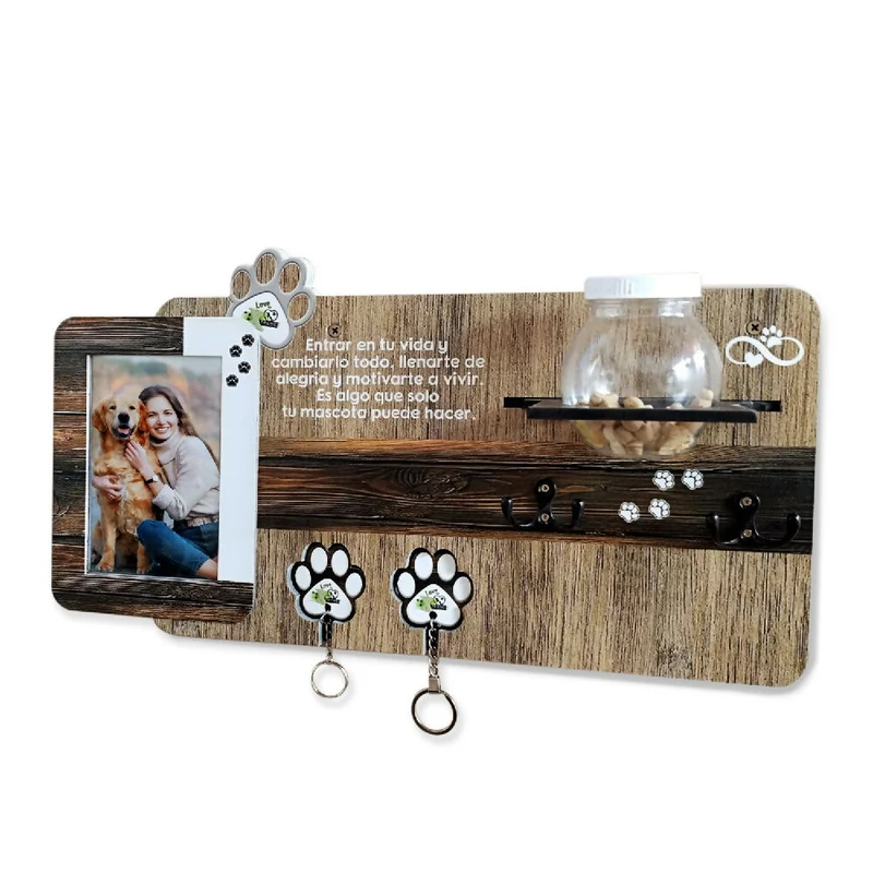 Repisa Pet (47cm x 25cm) Color Madera