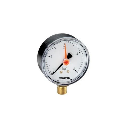 Manometro ad attacco radiale m1-abs 80 10 bar g3/8b