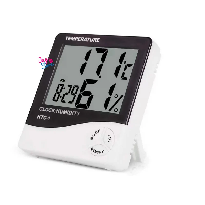 Reloj Termohigrómetro Digital Medidor Temperatura Humedad