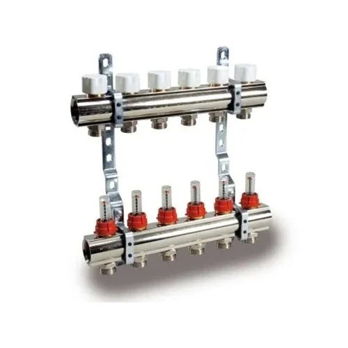 Collettore di distribuzione premontato serie cd 11 vie 1 x 3/4ek