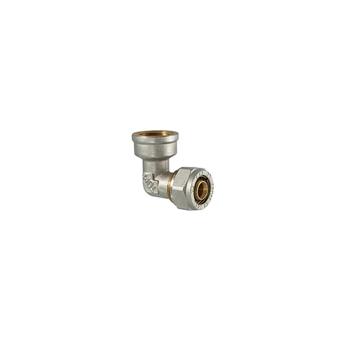 Raccordo curvo femmina a compressione per multistrato 3/4 x 26