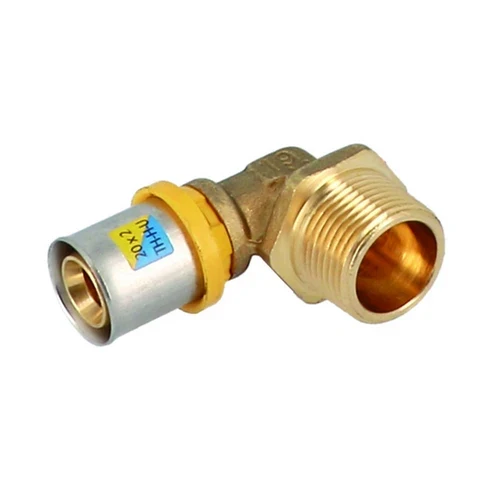 Angolo maschio a pressare per multistrato 1/2 x 20