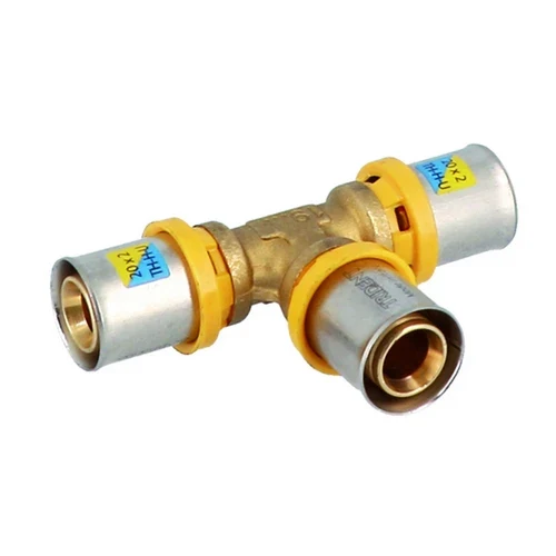 Raccordo a t a pressare per multistrato 26x26x26