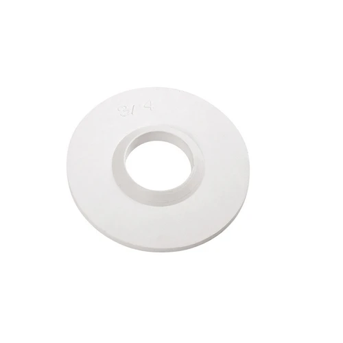 Guarnizione in gomma bianca con bordo leggero 1 1/4 mm. 2 3
