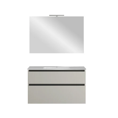 Mobile bagno linea level da 100 cm corda opaco